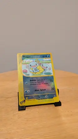 2002 Pokemon Aquapolis Wooper #117/147 Reverse Holo Foil E-Reader LP/NM WOTC - Image 2