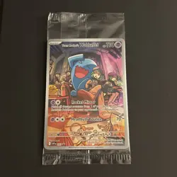 Pokemon DR Team Rocket's Wobbuffet 203 SV Scarlet & Violet Promo *Factory sealed - Image 1