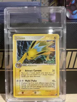 Pokemon TCG Jolteon EX Unseen Forces 8/115 Reverse Holo Holo Rare - Image 1