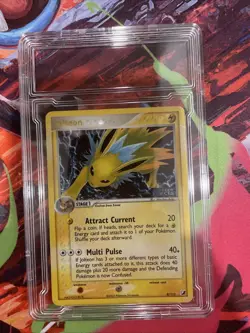 Pokemon TCG Jolteon EX Unseen Forces 8/115 Reverse Holo Holo Rare - Image 3