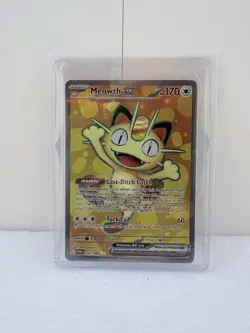 Meowth ex 107/088 Pokemon Me03: Perfect Order Full Art Holo - Image 1