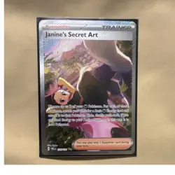 Pokemon Janine's Secret Art Sv: Prismatic Evolutions 173/131 Trainer Holo - Image 1