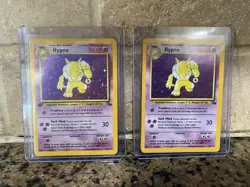 Pokemon Hypno Fossil 8/62 Holo 1999-2000. 1 1st Edition Stamp. 1 Without - Image 1