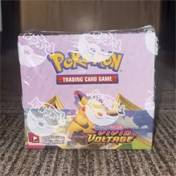 Pokemon Vivid Voltage Booster Box Sealed English - Image 1