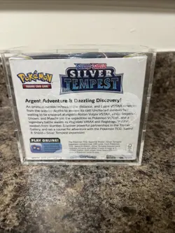 Awesome Factory Sealed Pokemon Silver Tempest Booster Box With Acrylic Case 820650871542 - Image 5