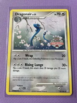 POKEMON TCG DIAMOND & PEARL STATE CHAMPIONSHIPS DRAGONAIR 52/146 NON HOLO LP - Image 1