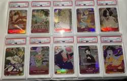One Piece 1st Anniversary Half PSA 9 PSA 10 Sequential Set English - Image 1