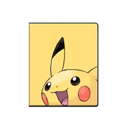 Ultra Pro | Pokemon: Pikachu 4-Pocket Portfolio | Trading Card Game Accessory - Image 1