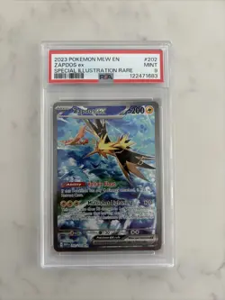 2023 Pokemon Zapdos ex Special Illustration Rare PSA 9 Card - Image 1
