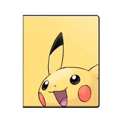Ultra Pro | Pokemon: Pikachu 9-Pocket Portfolio | Trading Card Game Accessory - Image 1