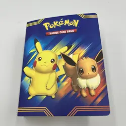 Pokemon Trading Card Game Mini Portfolio Binder - Pikachu Eevee - Lot N - Image 1