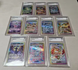 Terastal Festival Eevee Evolution SAR Complete Set Of 10 Pokemon Card Korean - Image 1