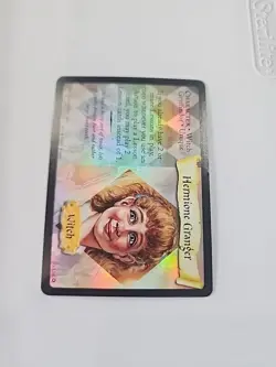 Harry Potter 10/116 Hermione Granger Base Set Holo Foil Trading Card Game 2001 - Image 1