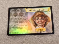 Hermione Granger 10/116 Reverse Holo Harry Potter Trading Card Game TCG Nice! - Image 1