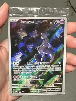 Pokemon Mewtwo Promo Card sealed 052 - Image 1