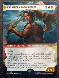 Kassandra, Eagle Bearer - Showcase - UB: Assassin's Creed (MTG) - Image 1