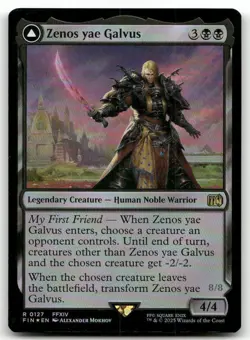 Zenos yae Galvus #127 (Foil) (LP) Final Fantasy FIN Magic MTG - Image 1