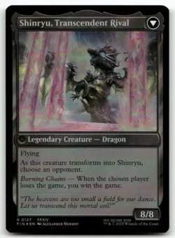 Zenos yae Galvus #127 (Foil) (LP) Final Fantasy FIN Magic MTG - Image 2