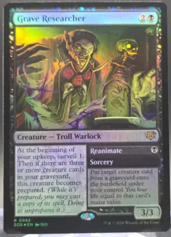 Grave Researcher #85 Secrets of Strixhaven Foil Rare - Image 1