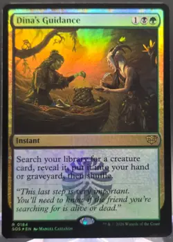Dina's Guidance #184 Secrets of Strixhaven Foil Rare - Image 1
