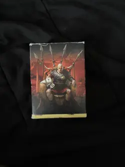 Fallout Magic The Gathering Ceasar pre-con Sleeved - Image 1