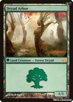 Dryad Arbor [V12 - 5] - LP [Foil] TCG MTG - Image 1