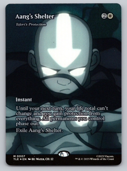 Aang's Shelter, Teferi's FOIL Borderless - Avatar Last Airbender - MTG - Image 1