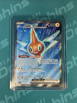 Pokemon TCG Rotom ex 111/094 ME02: Phantasmal Flames Ultra Rare NM - Image 1