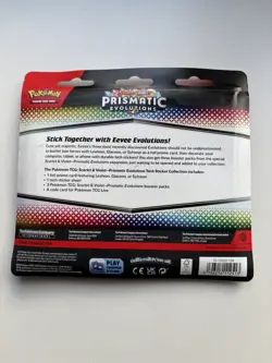 Pokemon TCG Scarlet and Violet Tech Sticker Collection Sylveon - Image 2