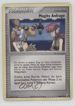 Mary's Request German Pokemon EX Unseen Forces #86 2005 - Image 1
