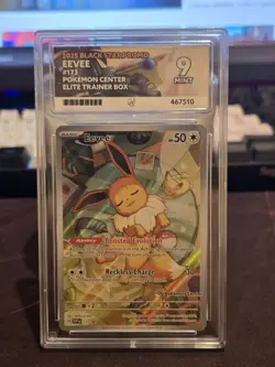 Pokemon Center Eevee Promo SVP 173 Stamped Prismatic Evolutions ACE 9 - Image 1