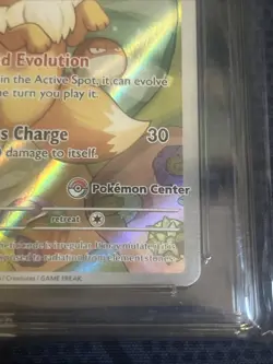 Eevee 173 Pokemon Center Promo ACE 9 Gem Mint Prismatic Evolutions ETB SVP173 - Image 2