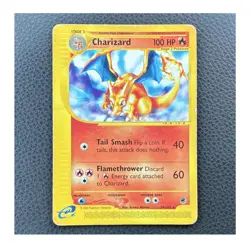 The Pokemon Company Charizard 39/165 Expedition non Holo Rare 100HP Nishida 2002 - Image 1