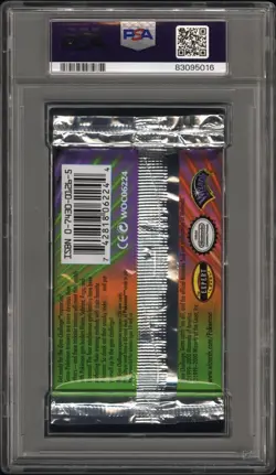 PSA 9 1st Edition Gym Challenge Booster Pack Blaine Art Pokemon WOTC - Image 2
