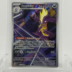 Pokemon TCG Phantasmal Flames Toxtricity #103/094 Illustration Rare NM- - Image 1