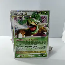 2007 Pokemon TCG - TORTERRA LV. Holo DP09 - BLACK STAR PROMO - Image 1
