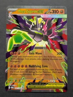 Mega Zygarde EX 47/88 - ME03 Perfect Order - Pokemon TCG - NM - Image 1