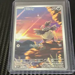 Vullaby 144/086 SV: White Flare Illustration Rare Full Art Holo Pokemon TCG - Image 1