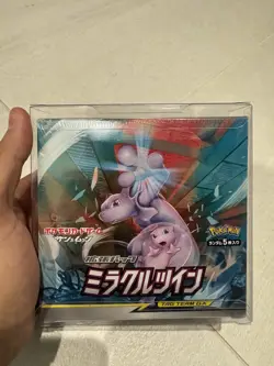 Pokemon Sun & Moon Miracle Twin Booster Box Japanese Tag Team GX SM11 Sealed - Image 1