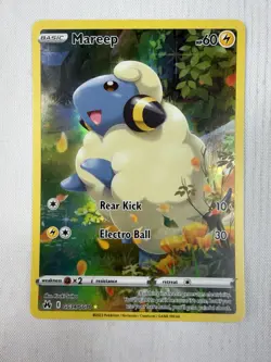 Mareep GG34/GG70 Crown Zenith: Galarian Gallery Holo Pokemon TCG NM - Image 1