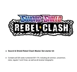 Pokemon SWSH: Rebel Clash Master Set starter kit (reverses, Vmax, and more) - Image 1