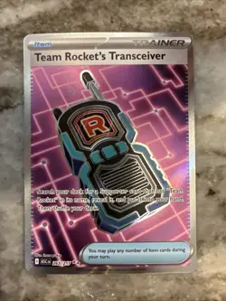 Team Rocket's Transceiver 263/217 - Pokemon TCG - Ascended Heroes Ultra Rare NM - Image 1