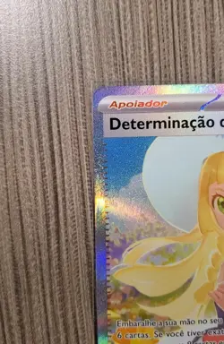 2025 Pokemon MEG PORTUGUESE SIR #184 Lillie's Determination - Image 3