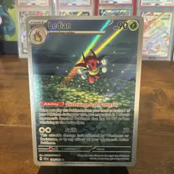 Ledian 144/142 Illustration Rare Stellar Crown Pokemon Near Mint - Image 1