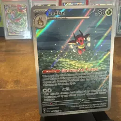 Ledian 144/142 Illustration Rare Stellar Crown Pokemon Near Mint - Image 3
