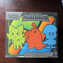Pokemon TCG Scarlet & Violet Paldea Evolved Elite Trainer Box ETB Factory Sealed - Image 1