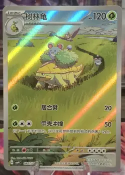 Pokemon Grotle #0807/07 Chinese CBB4C Gem Pack 4 Triple Rare Full Art - Image 1