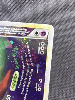 Rayquaza & Deoxys Legend BOTTOM [Holo] #90/90 Pokemon TCG Undaunted 2010 - Image 3