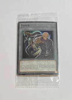 Yu-Gi-Oh! Odion & Embodiment Of Apophis-Token #TKN5-EN018 Super Rare (NM) Sealed - Image 1