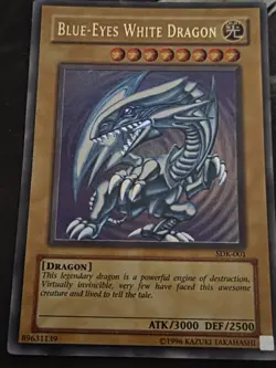 Konami Yu-Gi-Oh! Blue-Eyes White Dragon SDK 001 1996 - Image 1